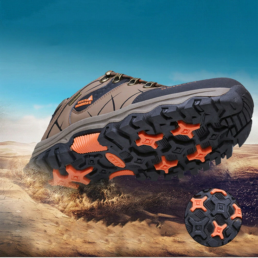 (image for) Mountaineering Men's Shoes Low Top Snow Boots Outdoor Adventure Camping Leisure Hiking Shoes