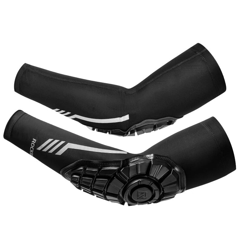 (image for) ROCKBROS 1 Pair Motorcycle Bicycle Elbow Pads Ice Silk Protection for Cycling Racing Touring and Outdoor Sports